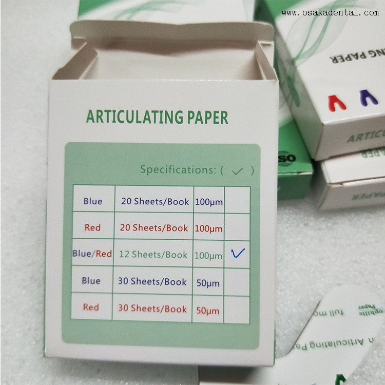 Papier articulé à bouche complète en forme de fer à cheval