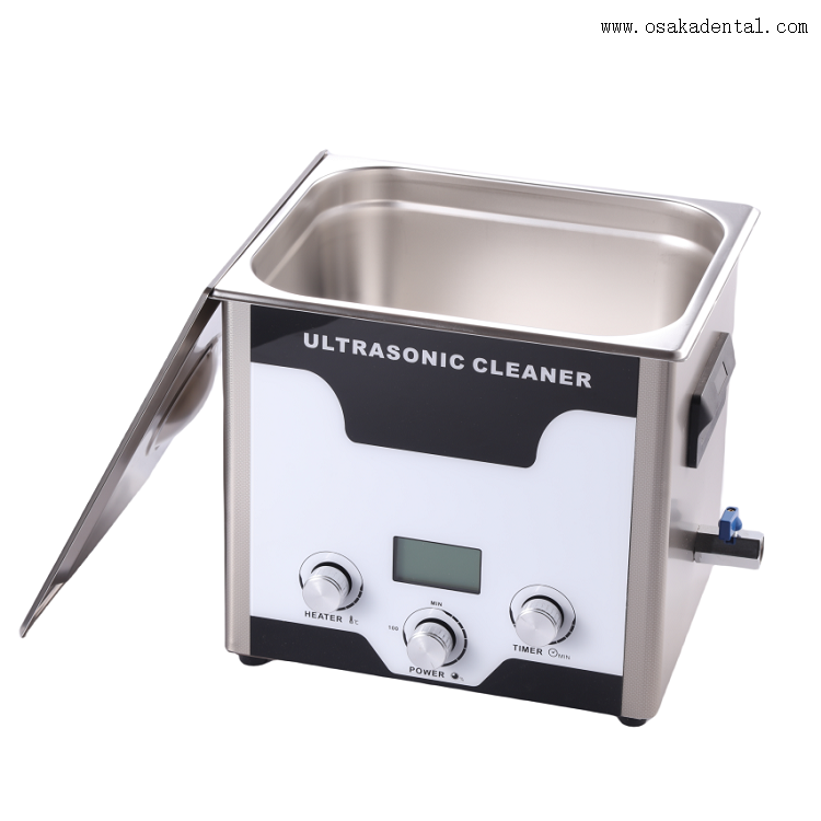 Nettoyeur ultrasonique professionnel de conception à faible bruit, utilisé dentaire avec panneau LCD