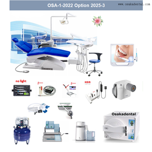 Unité dentaire économique, ensemble complet, avec 12 options, Machine tout-en-un, Option 2025-3