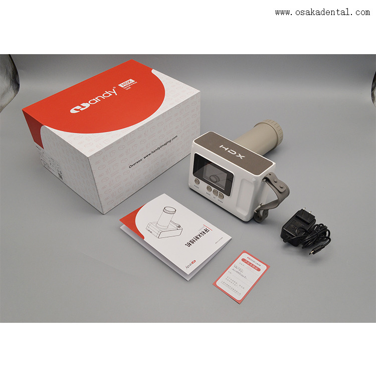 Unité de radiographie dentaire portable à haute fréquence avec tube long