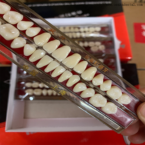 Dents en résine arylique dentaire de bonne qualité 