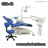 Unité dentaire OSA-4B de chaise dentaire bon marché de couleur de contraste