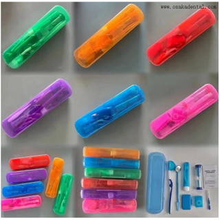 Kit orthodontique dentaire coloré avec emballage en boîte