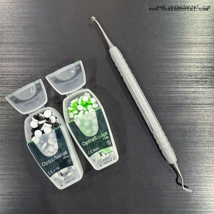 Kit d'assortiment de tampons dentaires OptraSculpt avec instrument