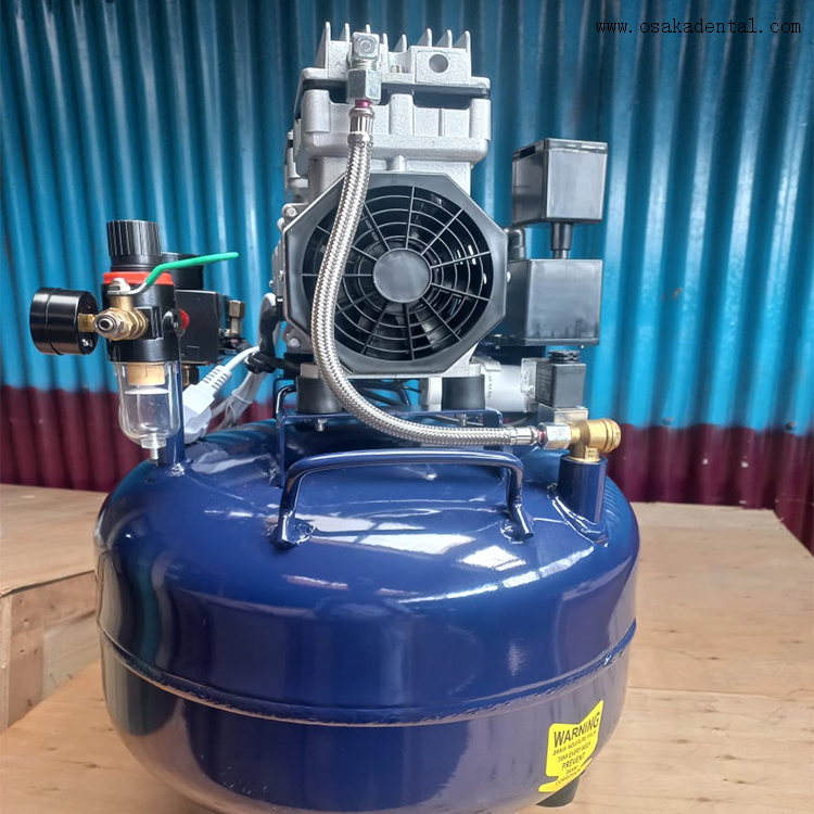 Alimentation de compresseur d'air 40L pour deux unités de fauteuil dentaire