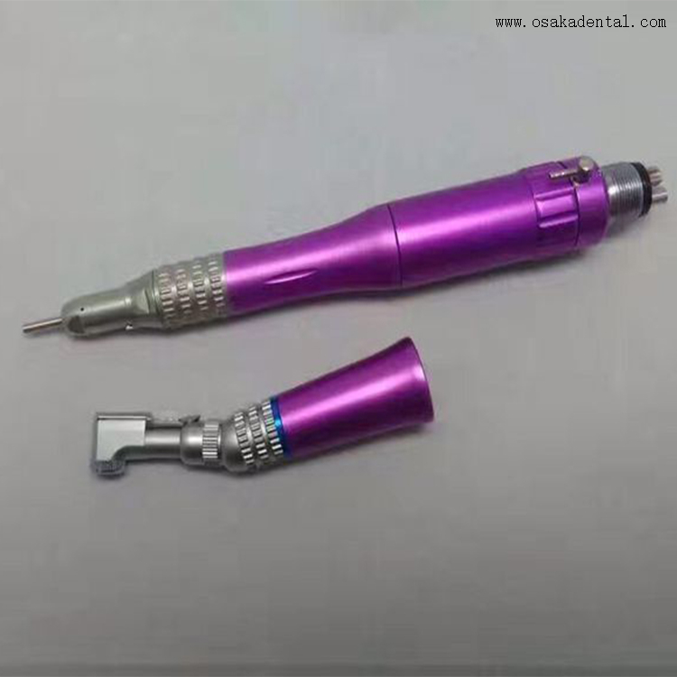 Fauteuil dentaire à prix bon marché avec pièce à main dentaire de couleur bleue 