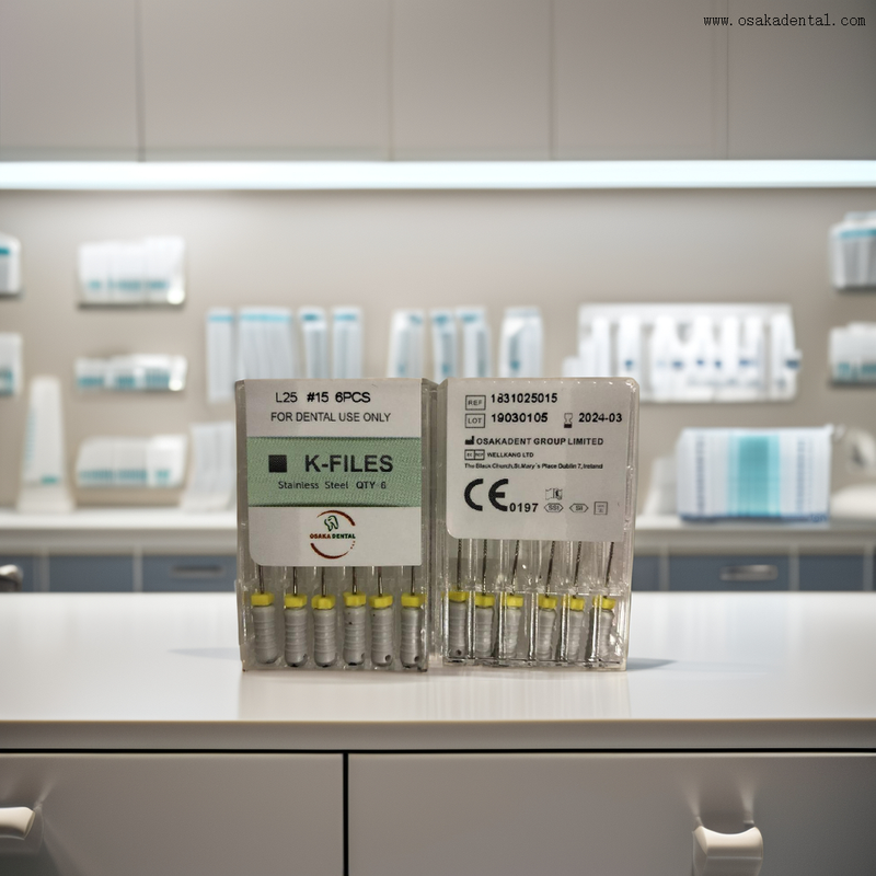 Limes dentaires types K & H de qualité supérieure d'OSAKADENT