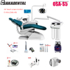Chaise dentaire électrique Portable de haute qualité, pièce à main pour clinique et hôpital, avec option