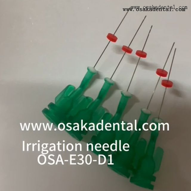 Kit d'aiguilles dentaires jetables à ventilation latérale avec spécifications 21G/23G/25G