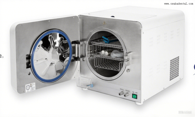 Réservoir d'eau à ouverture de classe B européenne, autoclave dentaire à affichage numérique de 29l pour unité dentaire avec pompe à vide Thomas