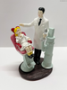 Nouveau Décoration de bureau dentaire dentiste et petite fille Figurine ornement