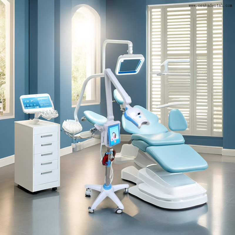 Appareil de blanchiment dentaire avancé pour un nettoyage et un éclaircissement professionnels des dents dans des environnements cliniques modernes