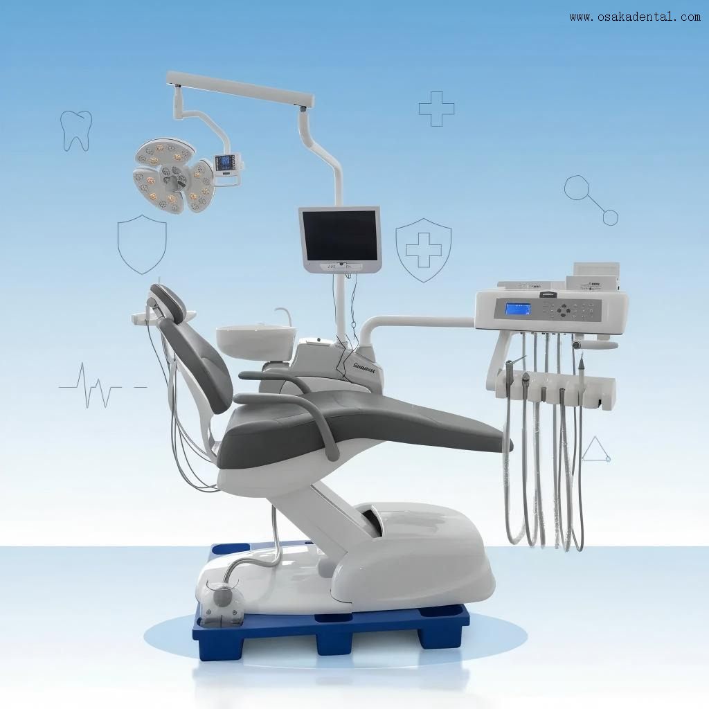 OSAKADENTAL Fauteuil dentaire multifonctionnel adapté à un large éventail d'utilisations