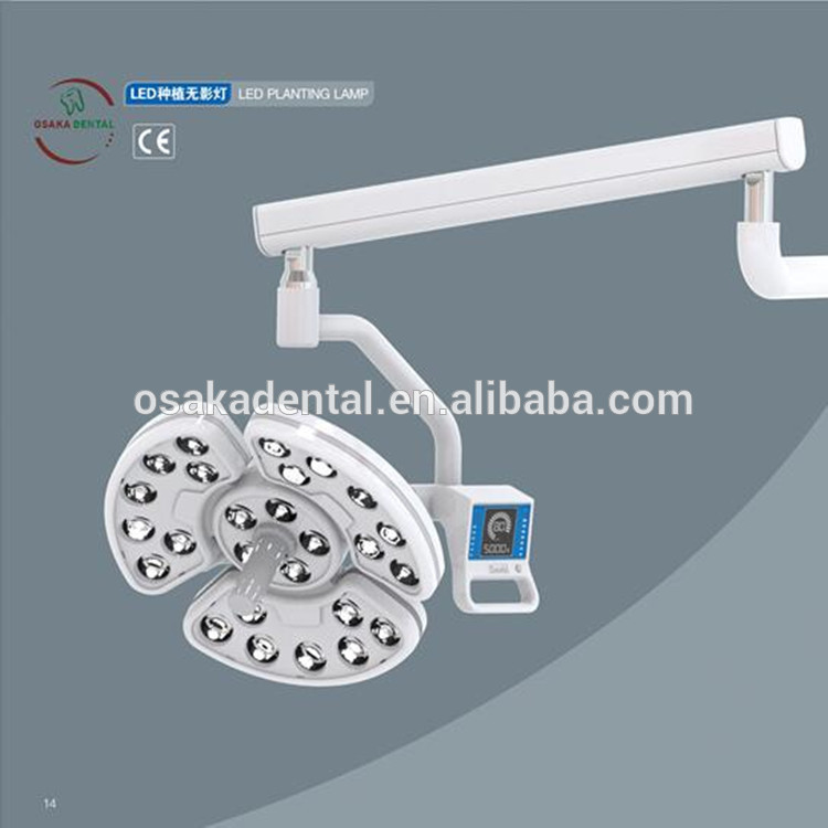 Une lampe de plantation dentaire sans ombre de 26 ampoules LED à installer sur le mur