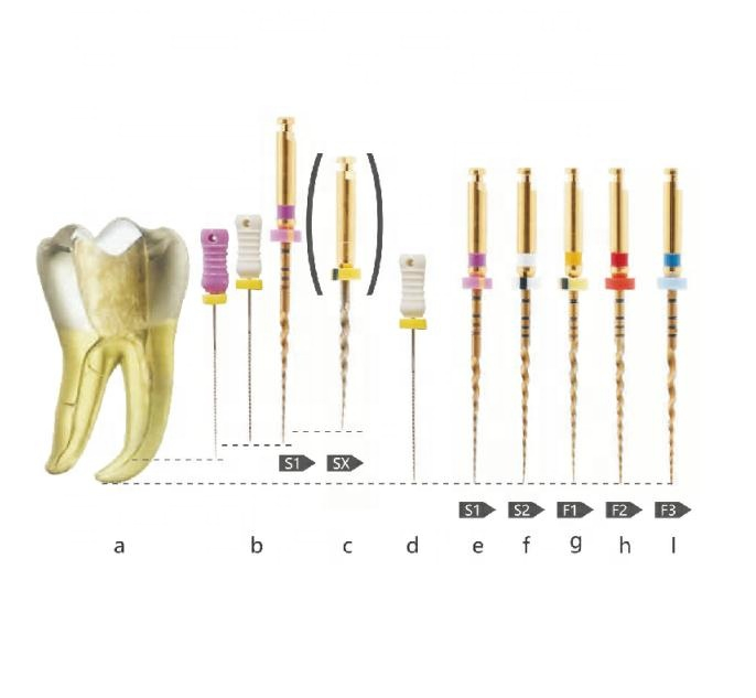 Niti Protaper Golden ACTIVATION DENTAIRE DENTAIRE