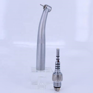 Tête standard et pièce à main à grande vitesse optique à fibre à grande tête avec couplage