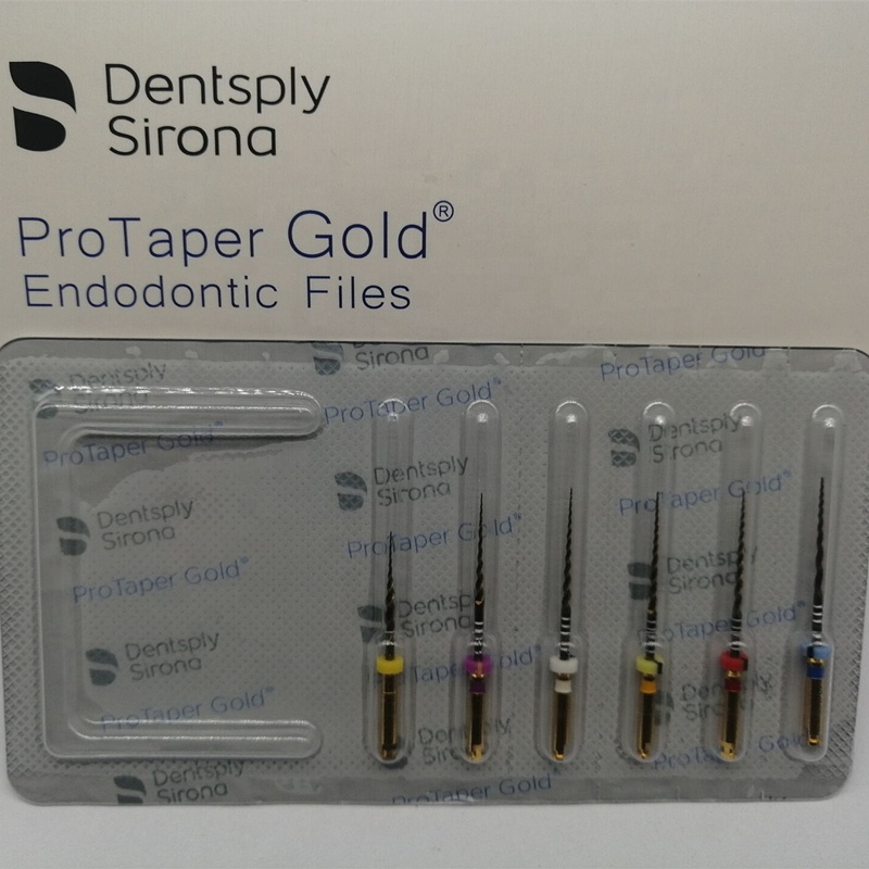 2019 Nouvel emballage dentaire Endodontic Activation thermique Protaper Gold Niti File