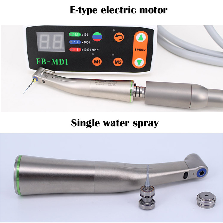 OSAKA Équipement dentaire contre angle 20: 1 pièce à main dentaire d'implant de vitesse de réduction