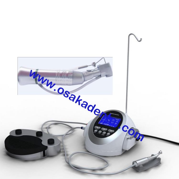 Machine chirurgicale pour implants dentaires avec contre-angle 20: 1