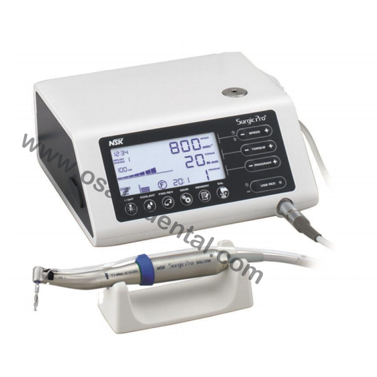 Machine chirurgicale d'implant dentaire SURGIC PRO avec 2pcs 20: 1 contre-angle