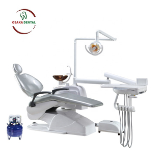 Chaise dentaire économique d'approvisionnement dentaire d'unité dentaire avec le compresseur d'air