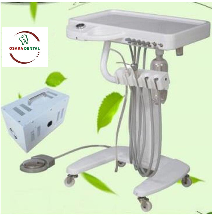 Une unité dentaire portable et un chariot mobile