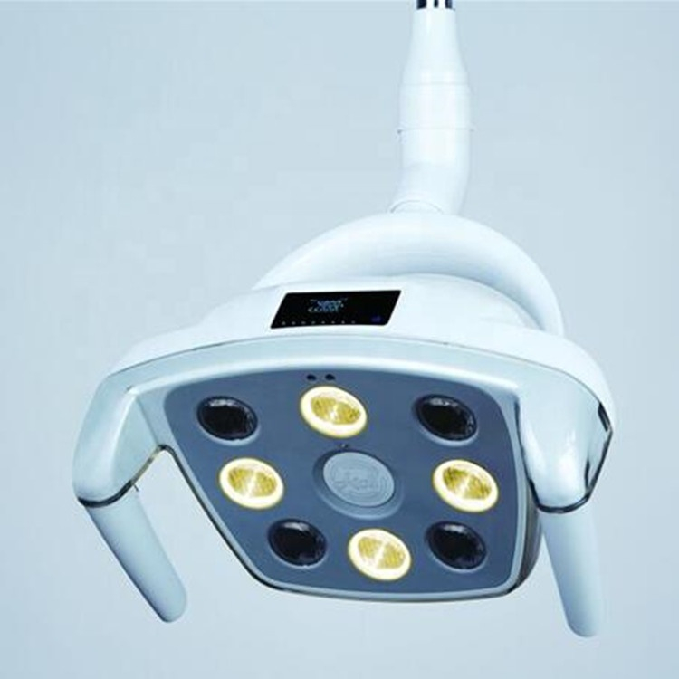 Une nouvelle lampe dentaire 8 LED à la mode avec lumière jaune et blanche